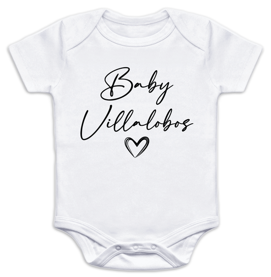 CUSTOM Baby Villalobos Baby Onesie