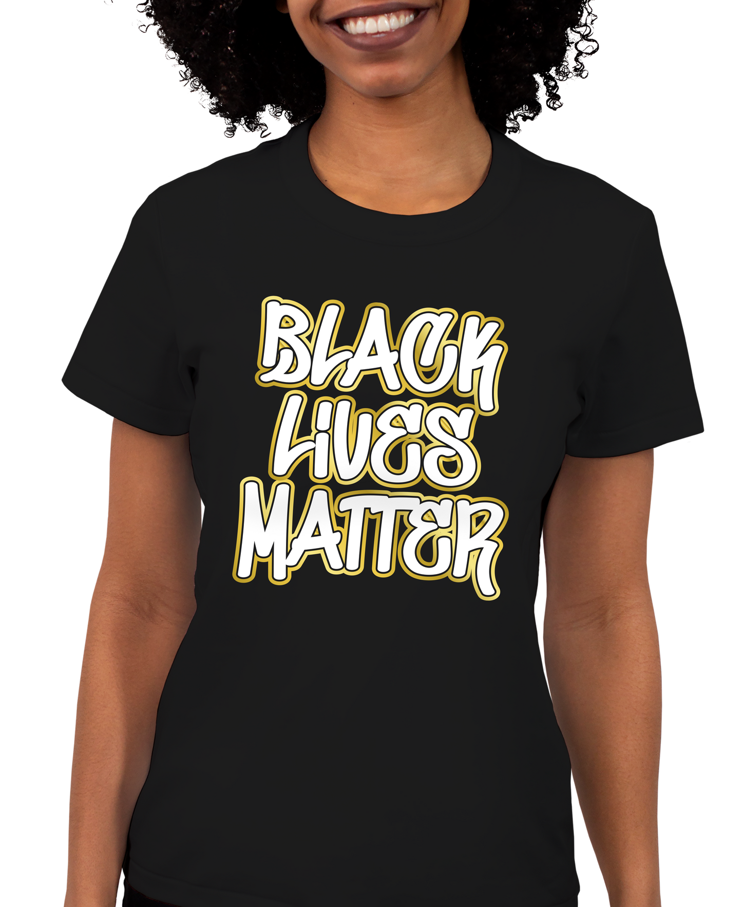 Black Lives Matter Adult Short Sleeve Tee