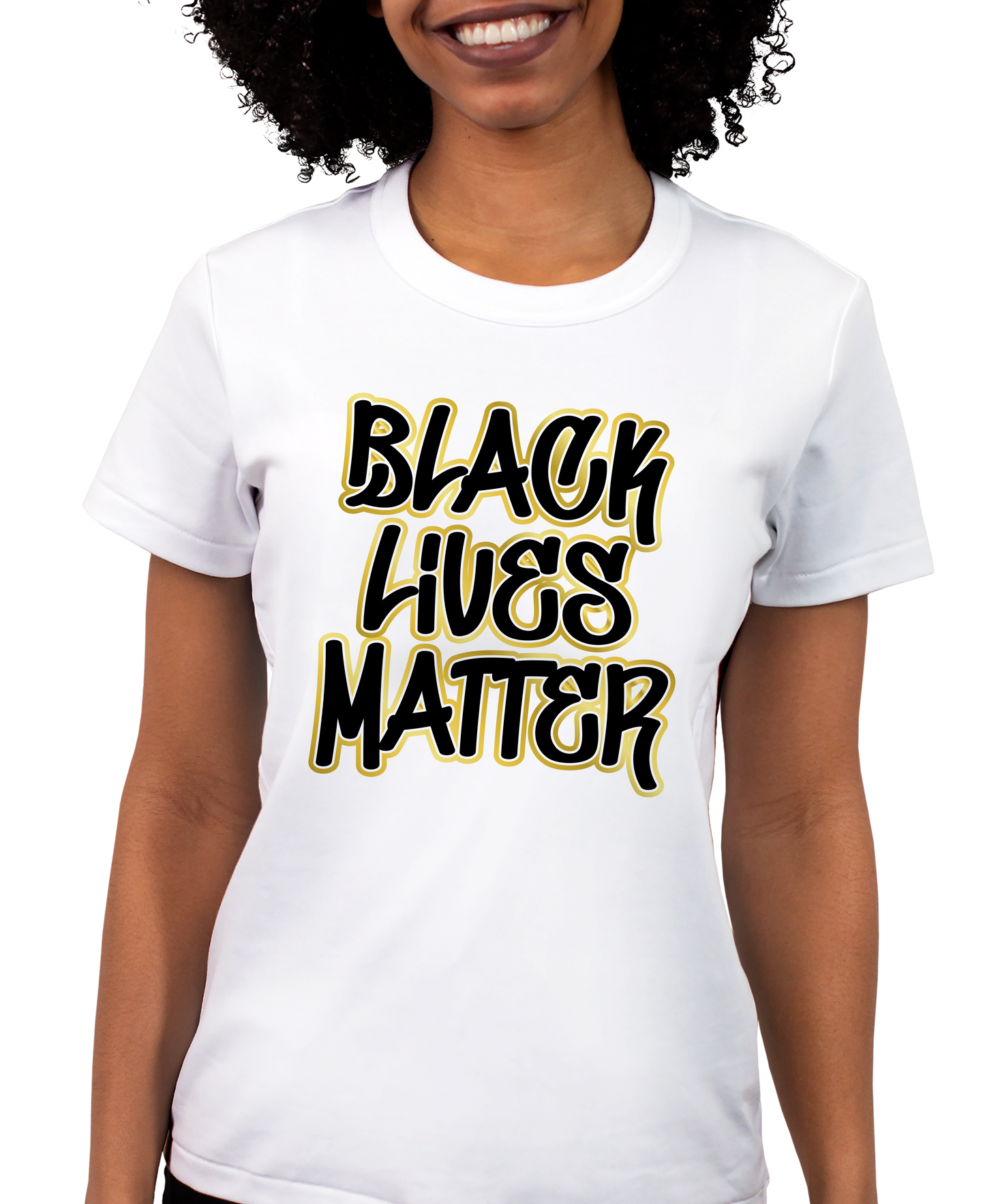 Black Lives Matter Adult Short Sleeve Tee