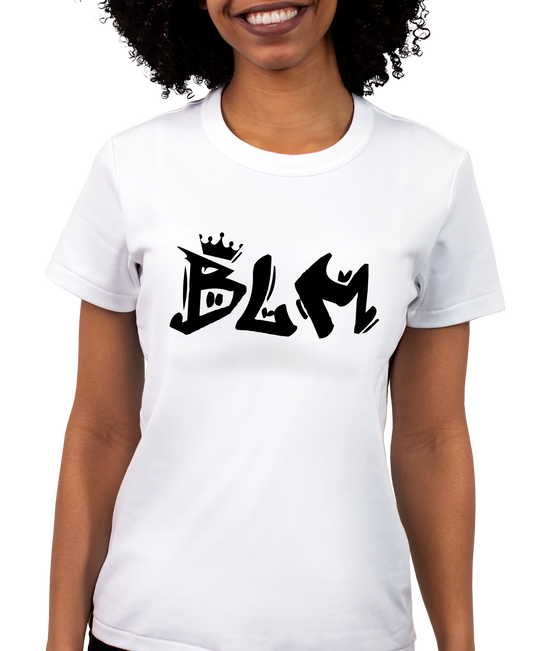 BLM Crown Adult Short Sleeve Tee