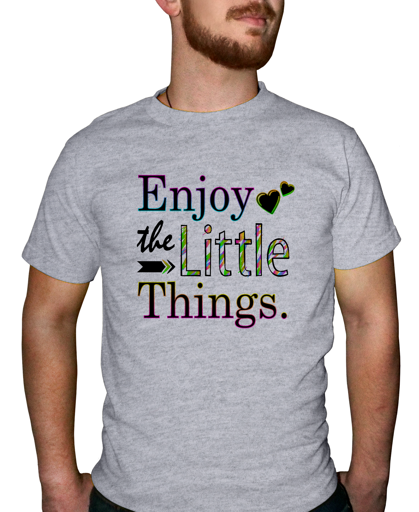 Enjoy The Little Things Adult Short Sleeve Tee