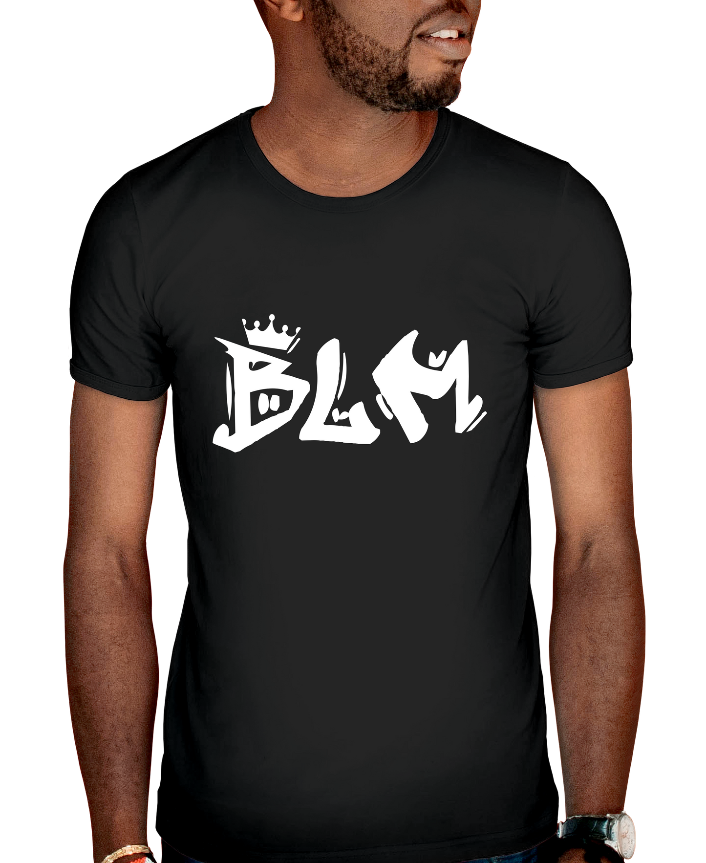 BLM Crown Adult Short Sleeve Tee