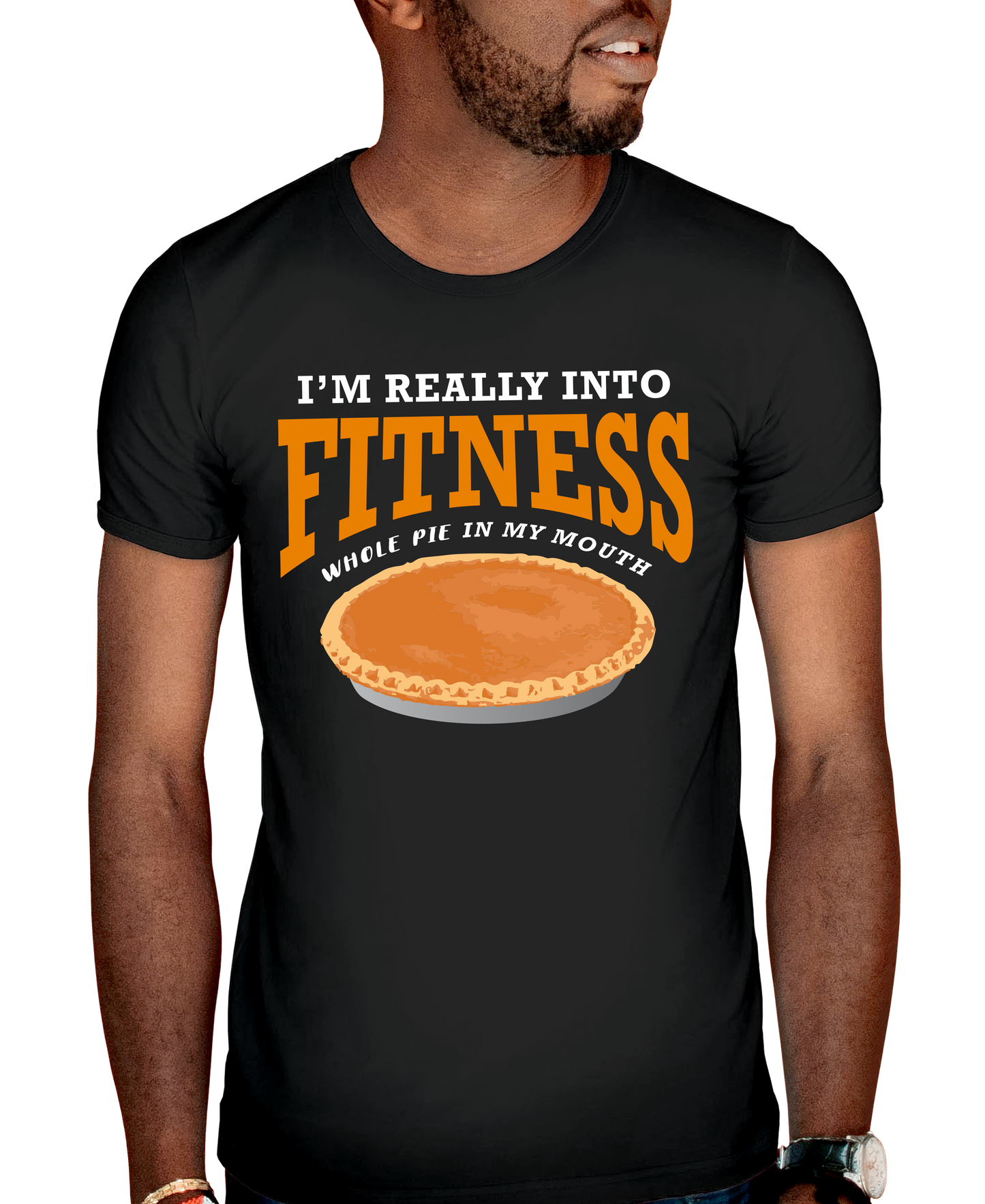 Fitness Whole Pie Adult Short Sleeve Tee