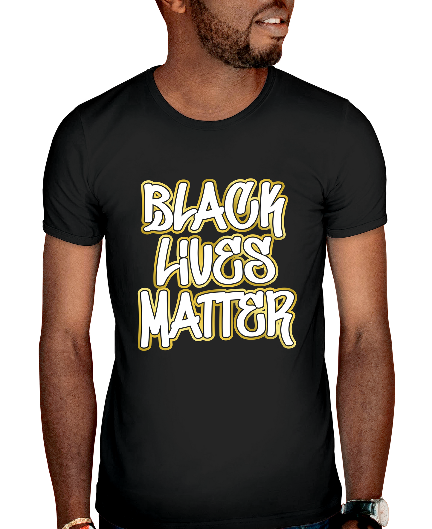 Black Lives Matter Adult Short Sleeve Tee