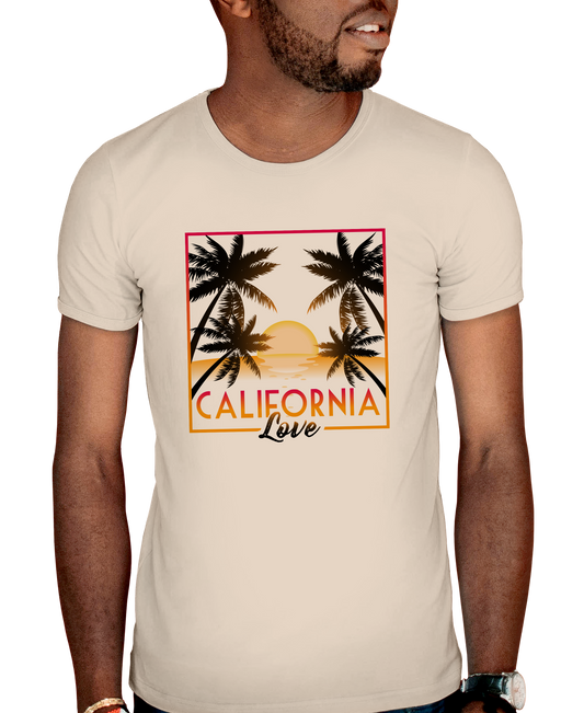 California Love Adult Short Sleeve Tee