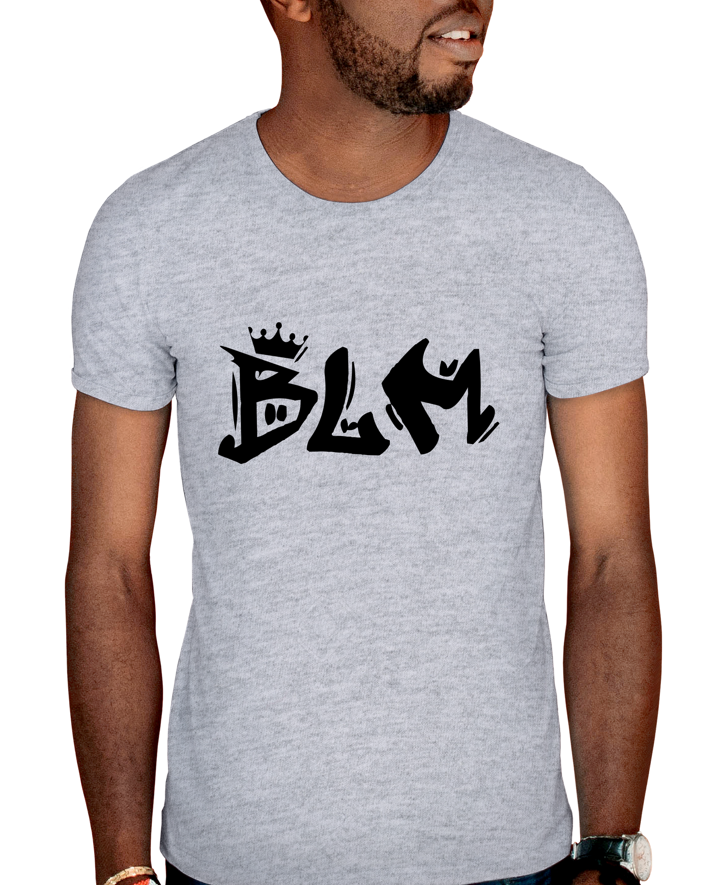 BLM Crown Adult Short Sleeve Tee