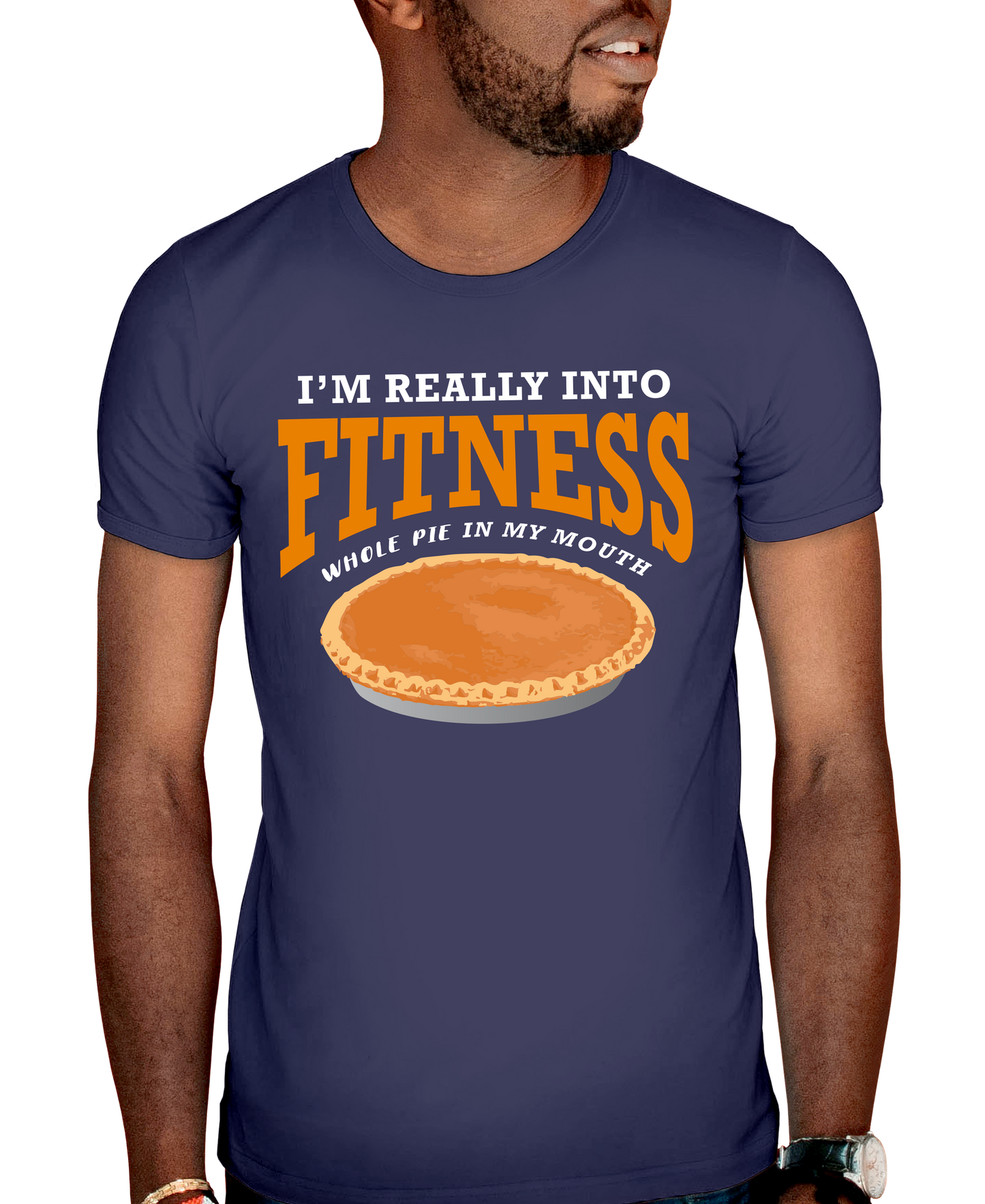 Fitness Whole Pie Adult Short Sleeve Tee