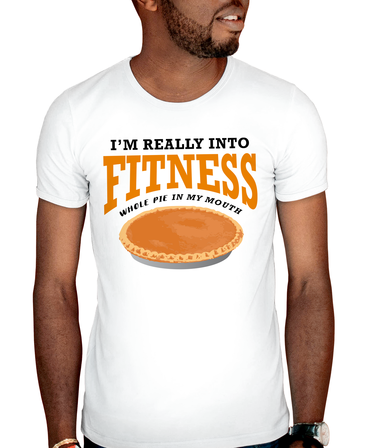 Fitness Whole Pie Adult Short Sleeve Tee