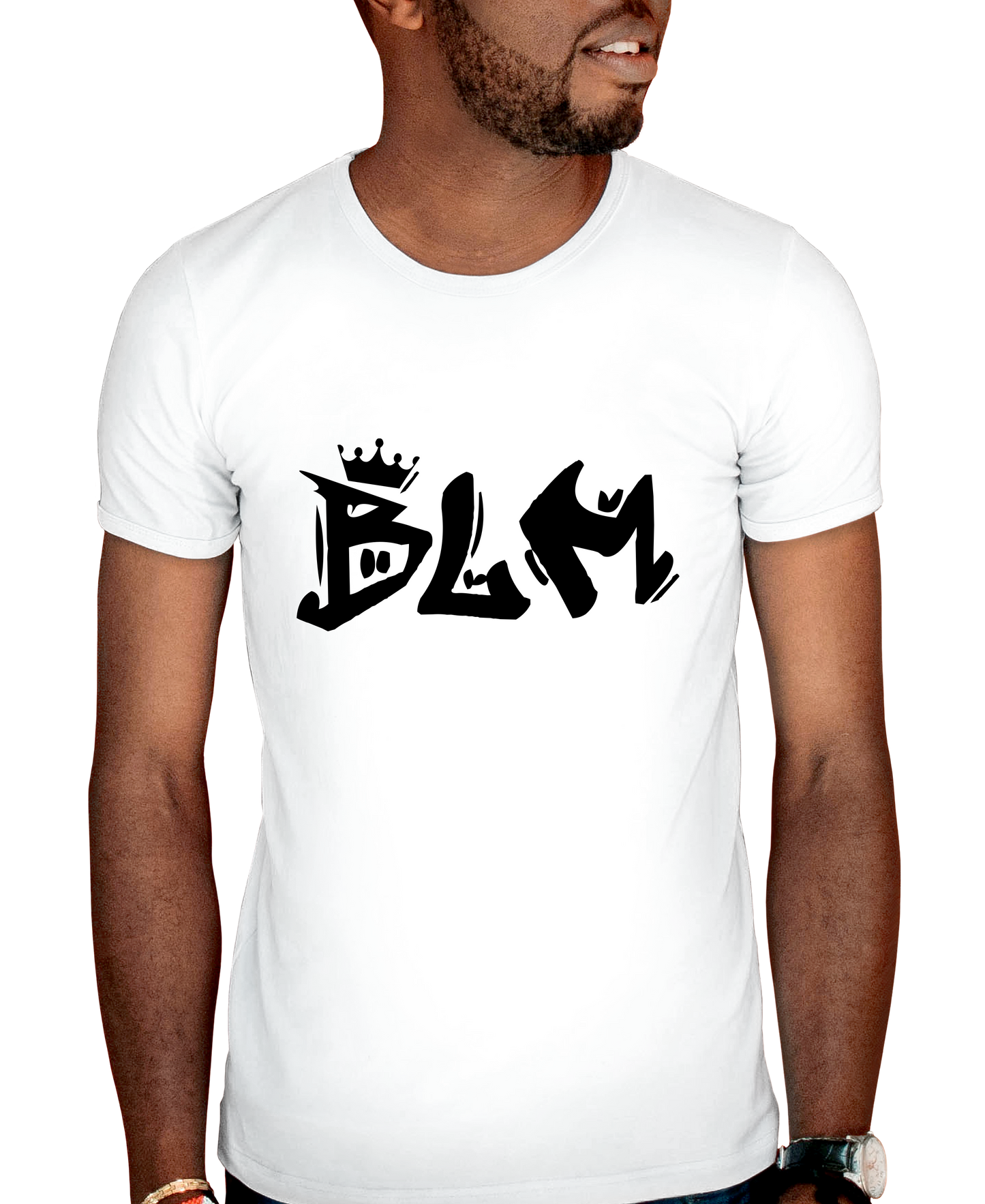 BLM Crown Adult Short Sleeve Tee